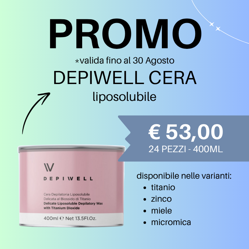 Offerta Depiwell Cera Liposolubile - Omnia Hair & Beauty